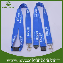 Wholesale Cheap Custom Blue Royal Lanyard/Trading Business Printed Promotional Lanyards